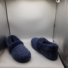 Skechers Cozy Campfire Colorful Snuggles Slippers Women's 8M Navy Multi A275