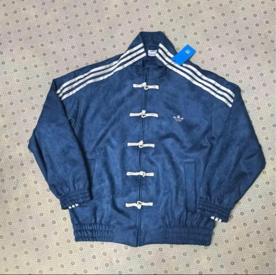 adidas China Exclusive Year of the Snake Track Jacket Blue Size XL New Japan - Image 2 of 4