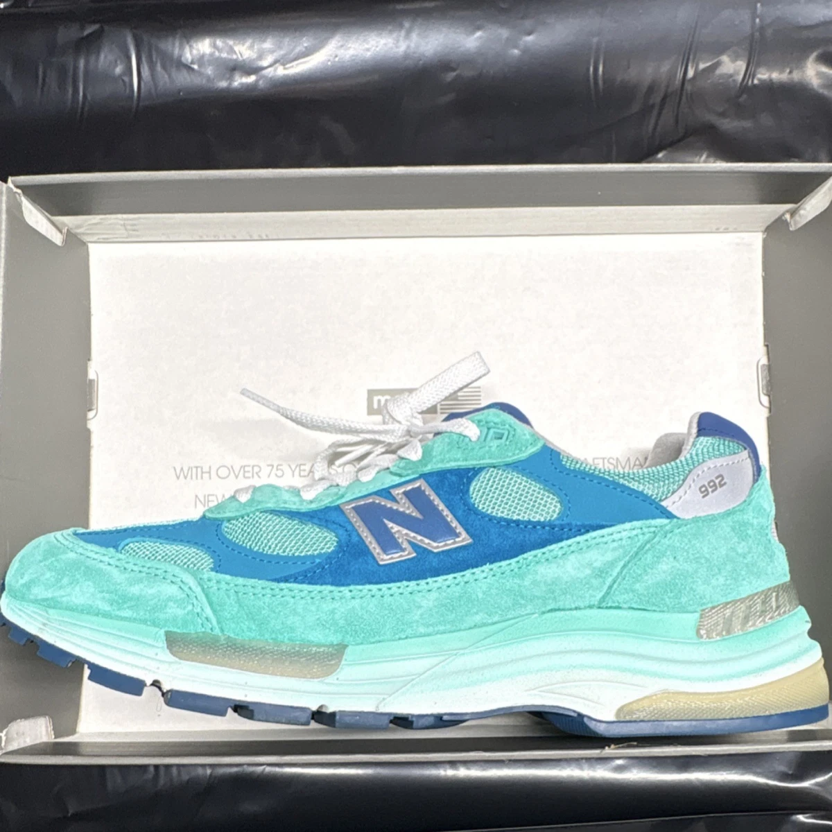 New Balance 992 Made in USA Blue Grey | eBay