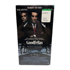 Goodfellas 1991 VHS Warner Brothers Robert Deniro Joe Pesci Ray Liotta Sealed