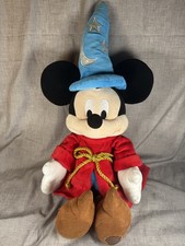 Disney Store Fantasia Mickey Mouse Wizard 24  Large Plush