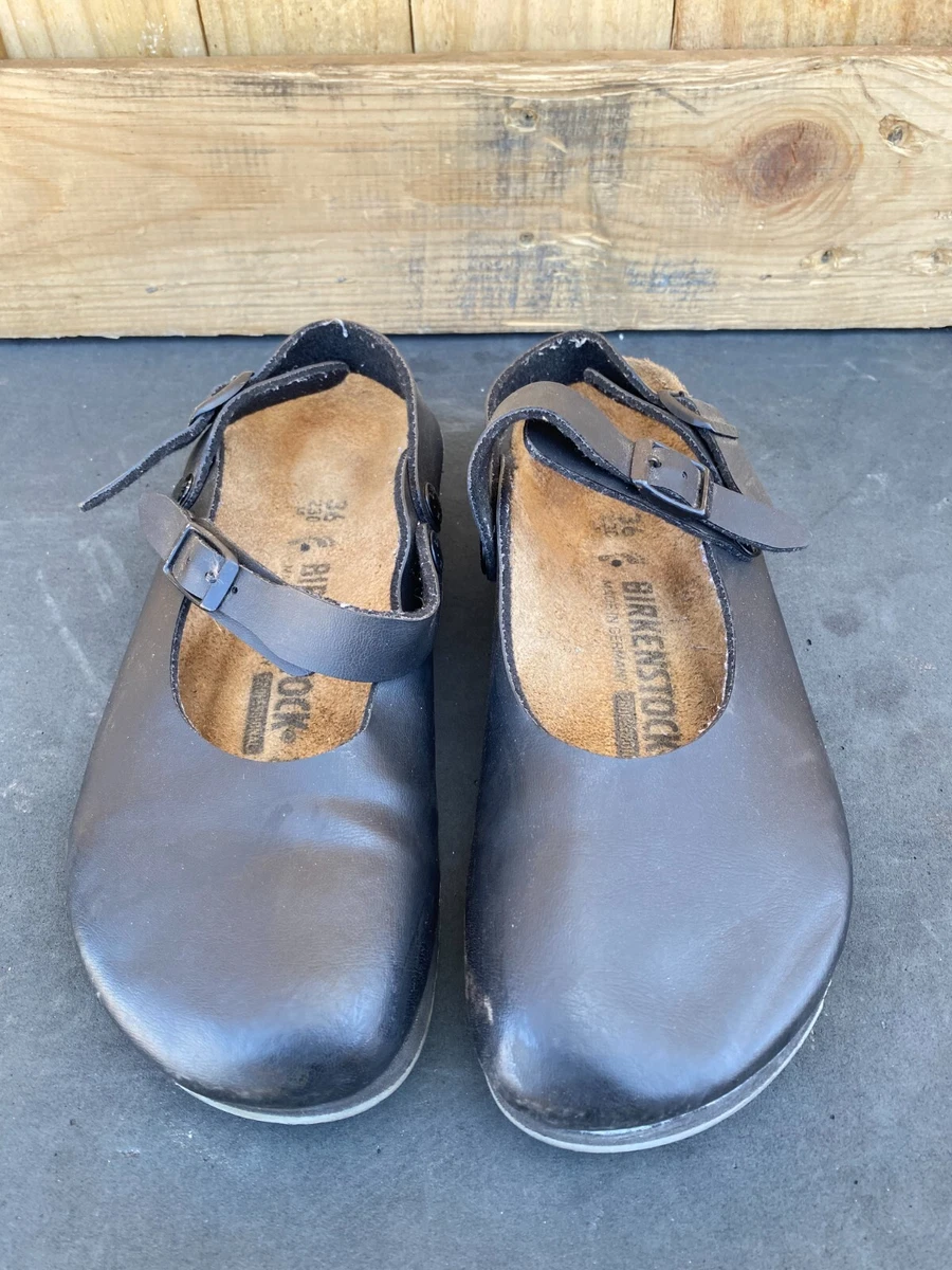 Birkenstock Mantova Mary Jane Leather Black Women 36 | US 5-5.5 Narrow | eBay