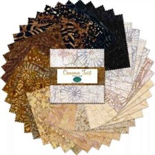Essentials Jewels By Wilmington Prints - Cinnamon Twist Batiks 5 Karat/Charm