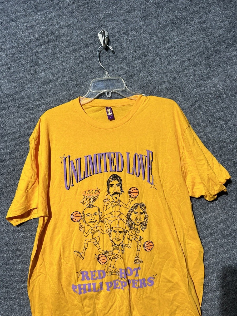 Los Angeles Lakers x Red Hot Chili Peppers Unlimited Love t-shirt