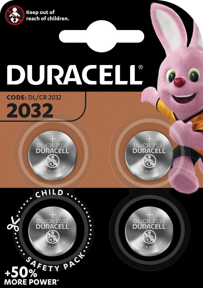 Thumbnail - 40 Duracell Cr 2032 / Dl 2032 Lithium Knopfzelle Batterien 4er Blister