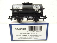 OO GAUGE BACHMANN LTD EDITION WAGON ERITH PAPERMAKERS CHEMICALS (37-650R) 