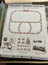 Wooden Train Track 39 Piece Set Tiny Land New Stem   Thomas The Train Friend  