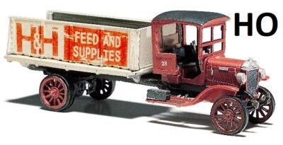 HO Scale - Grain Truck (1914 Diamond T) ''Diecast Metal Kit'' WOO-D218