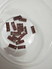 NEW LEGO Reddish Brown 60478 Qty x4 Plate Modified 1x2 with Bar Handle on End