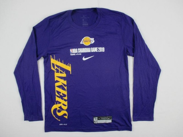 lakers practice long sleeve