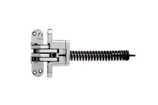 SOSS - 218ICUS26D 218IC Zinc Invisible Closer for 1.75" Doors, Satin Chrome E...