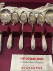 Vtg Daffodil  Rogers IS Silverplate Complete 8 plc settings &- 52 pcs Box - New? — photo 6