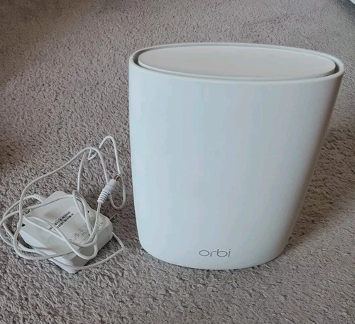 Netgear Orbi RBS50v2 AC3000 Satellite Tri-Band WiFi Extender & AC Adapter Bundle