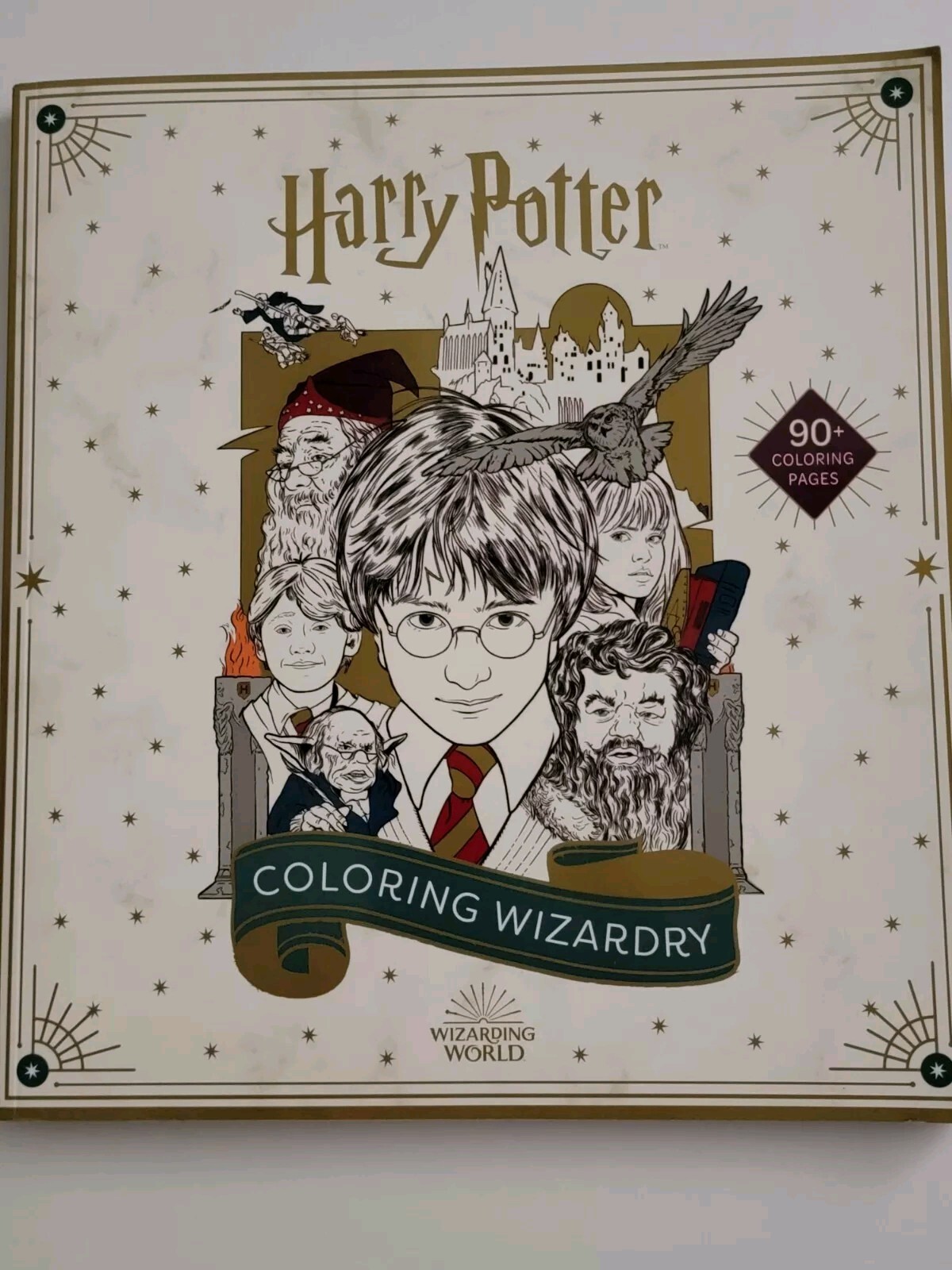 Harry Potter Magical Coloring Book for Wizards and Witches-image