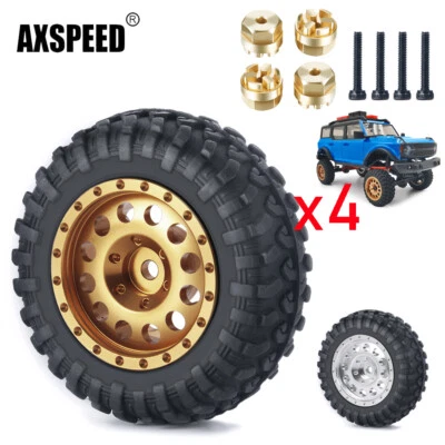 AXSPEED Für Kyosho Mini-Z 4x4 1/18 Jimny 1/24 Wrangler Hilux Rad Felge Reifen