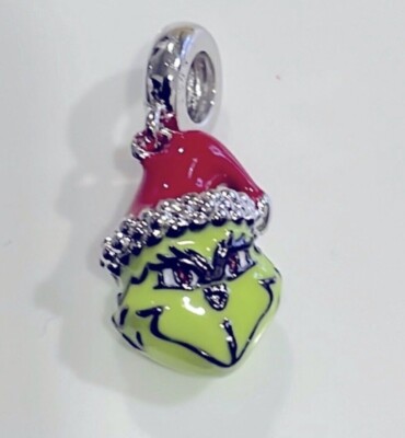 Original S925 Grinch Charm Weihnachten Cindy Lou Whoville Roald Dahl Verkaufspreis