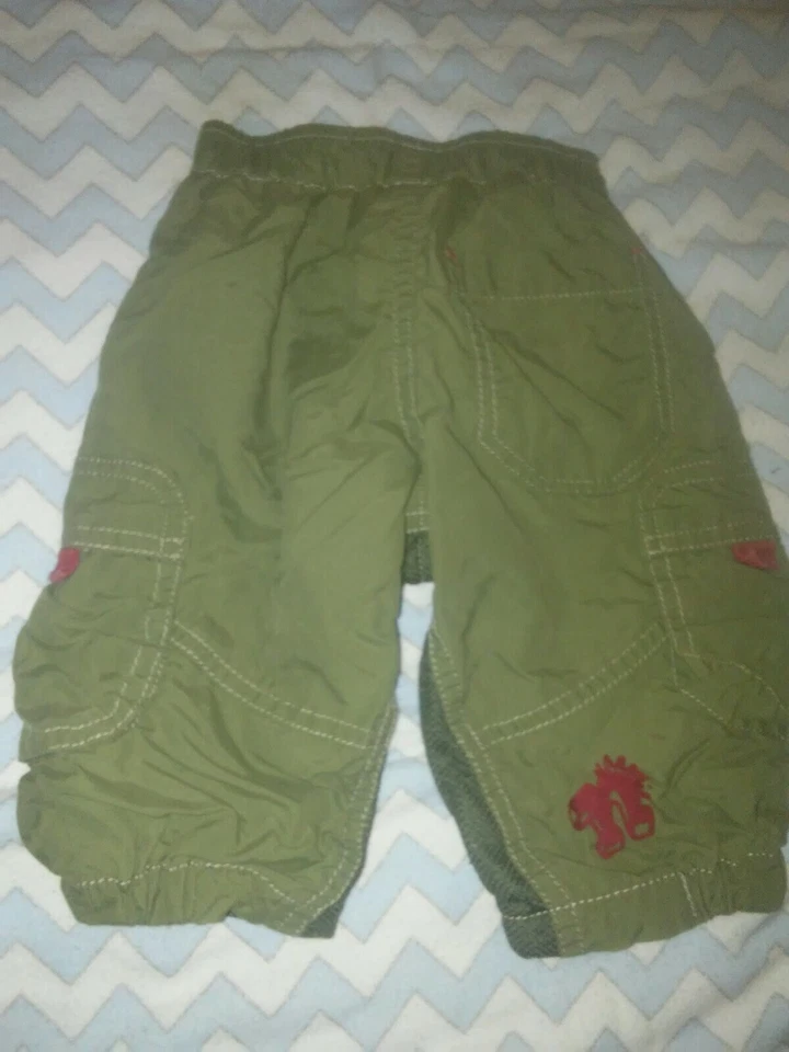 Naartjie Baby 男孩裤子 0-3mo 码,绿色雪地裤 — 第 3/4 张图片