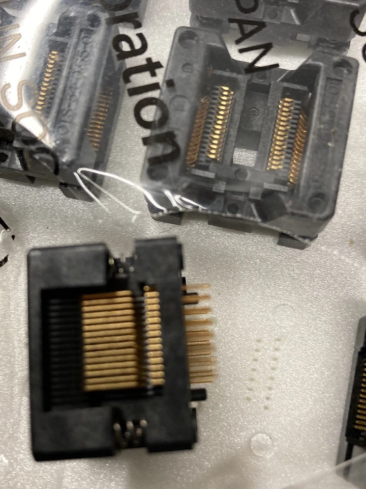 Enplas OTS-34-0.65-01 Burn-In Socket 30 Pin SSOP QTY:10 - Image 4 of 4