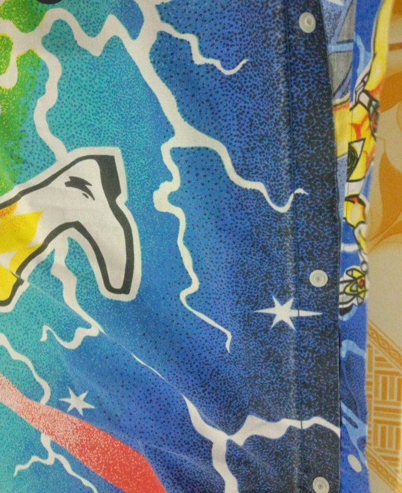 Vintage Mighty Morphin Power Rangers Bed Sheet 1996 Saban - Image 2 of 4