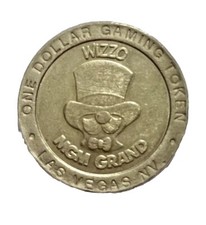 $1 Casino Token. MGM Grand, Las Vegas, NV. Wizzo.