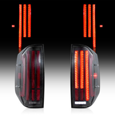 VLAND For Toyota Tundra Full LED Tail Lights Sequential Sig Rear Assembly 14-21