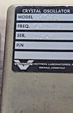Vectron 70.012 MHz Xtal osc  229-4042 tested 12-24V  see SA data SMA