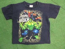 vintage spiderman versus Hulk youth tshirt size XS