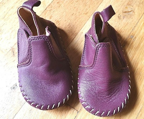 EASY PEASY Kinder/Baby/Krabbelschuhe/Hausschuhe--Gr.20/21--feines Ökoleder--Neu - Bild 3 von 5