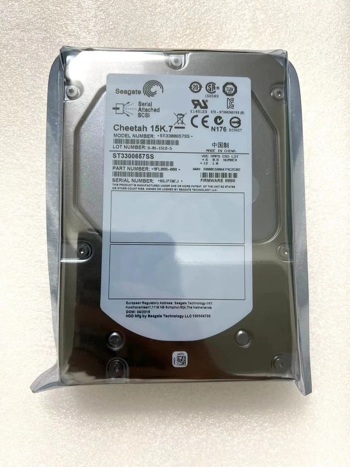 Seagate Cheetah 15K.7 ST3300657SS 300GB 15K 16MB SAS 6Gb/s 3.5" Hard Drive - Image 2 of 4