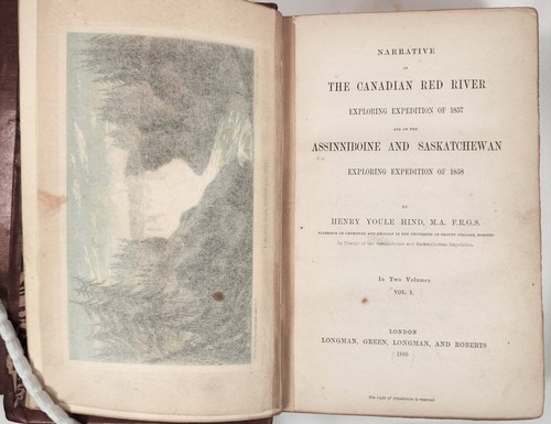 HIND Narrative Canadian Red River Exploring Expedition of 1857 Assinniboine 1858 - Picture 2 of 6