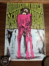 Earthless Borrego Mi Diego ￼ 12” X 18” Concert Promo Poster