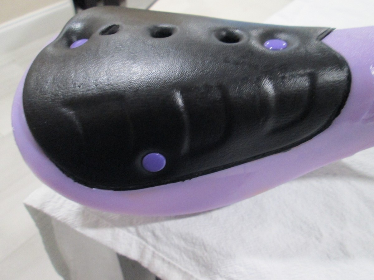 new old school bmx TRICK TOP VISCOUNT SEAT purple nos fits GT 80s