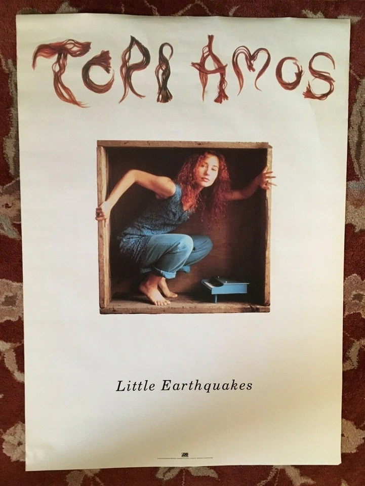 TORI AMOS  Little Earthquakes  rare original promotional poster from 1992 - Image 1 of 1