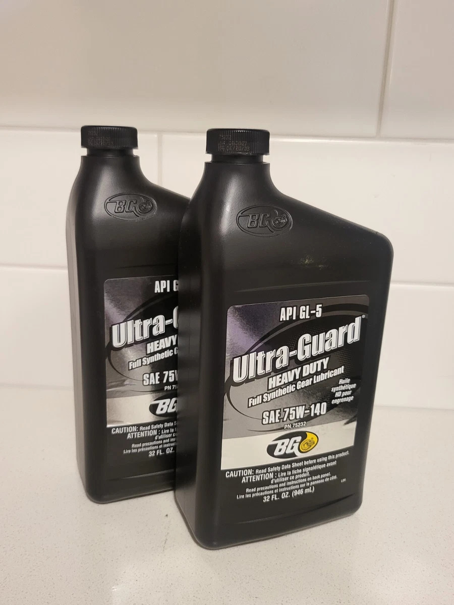BG UltraGuard Full Synthetic Gear Oil, 47 OFF