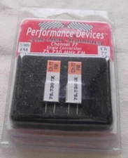 JR Radios 75Mhz FM Transmitter/Receiver Crystal Set - Channel 77 PDV6000077