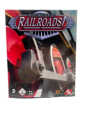 Sid Meiers Railroads PC Eurobox Big Box 2007 NEU Sealed  Retro 2k