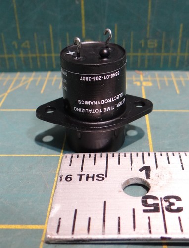 Electrodynamics 4 Digit Time Totalizing Counter Hour Meter P/N: M7793/2-015 - Picture 9 of 11