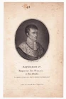 Portrait Emperor Napoleon Bonaparte King of Italy Ajaccio Corsica First Empire
