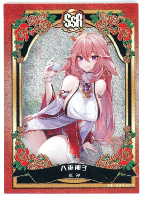 YAE MIKO - Goddess Story Waifu Card - ROMANCE OF GODDESS - Waifu SSR-014 Card