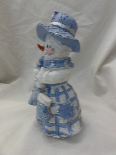 2000 Cornerstone Creations Holiday Collection Snow Patches Snow Lady - Picture 3 of 8