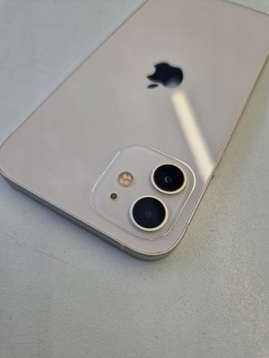 Apple iPhone 12 - 64GB - Weiß (Entsperrt) ORIGINAL BILDSCHIRM UND AKKU 