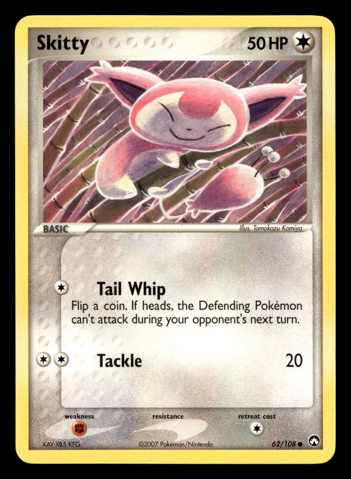 Skitty 62/108 Common Power Keepers Pokemon LP