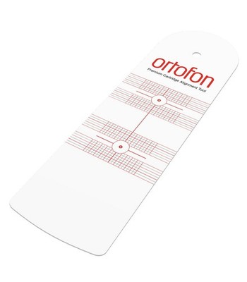 Ortofon SME Überhang Schablone - Premium Phono Alignment Tool - Präzision