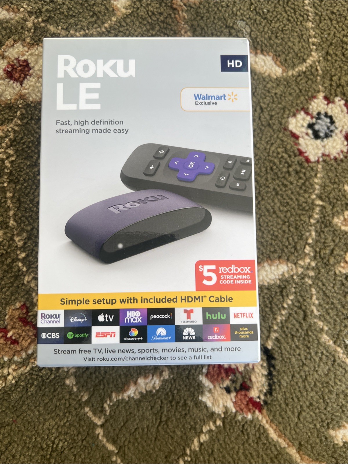 Roku LE Media Player - Black/Purple