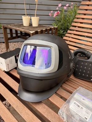 Speedglas 9100 Fx mit Adflo Gebläse-Atemschutzsystem, 3m
