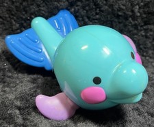 Vintage AMAZING ANIMALS TUBTIME FRIENDS FISHER PRICE DOLPHIN Bath Tub Baby Toy Vintage AMAZING ANIMALS TUBTIME FRIENDS FISHER PRICE DOLPHIN Bath Tub Baby Toy - Image 1