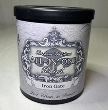 Heirloom Traditions ALL IN ONE  Paint (Iron Gate) 32 Oz Can New Sealed