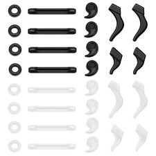 16 Pairs Glasses Ear Grip, Anti Slip Eyeglass Holder,Silicone Ear Hook Eyeglasse