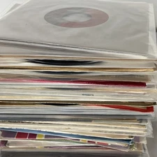 45s Lot of 70 Rock Pop Soul 1950s 1960s 1970s 1980s Radio Songs 7" Vinyl Records
