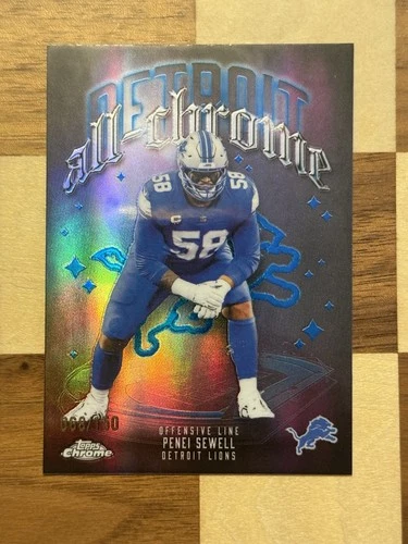 2025 Topps Chrome Penei Sewell Refractor (RAW)